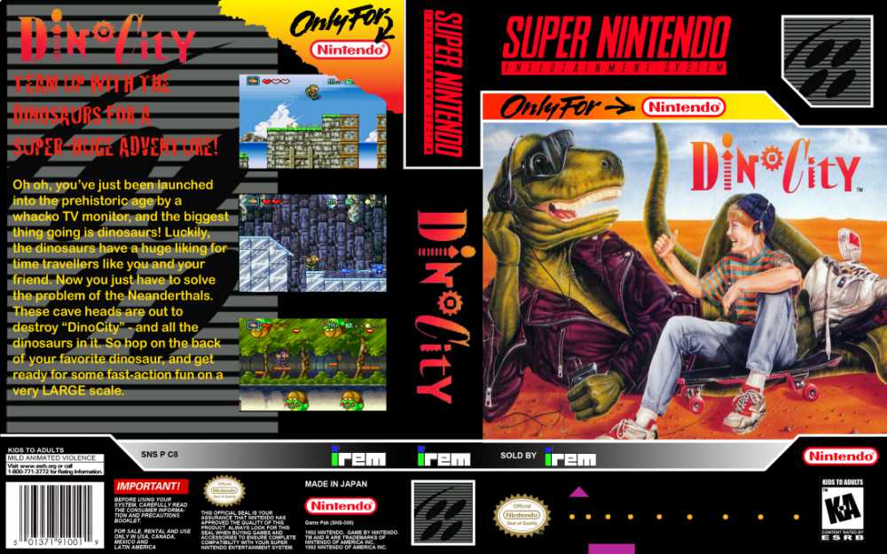 Dinocity - SNES