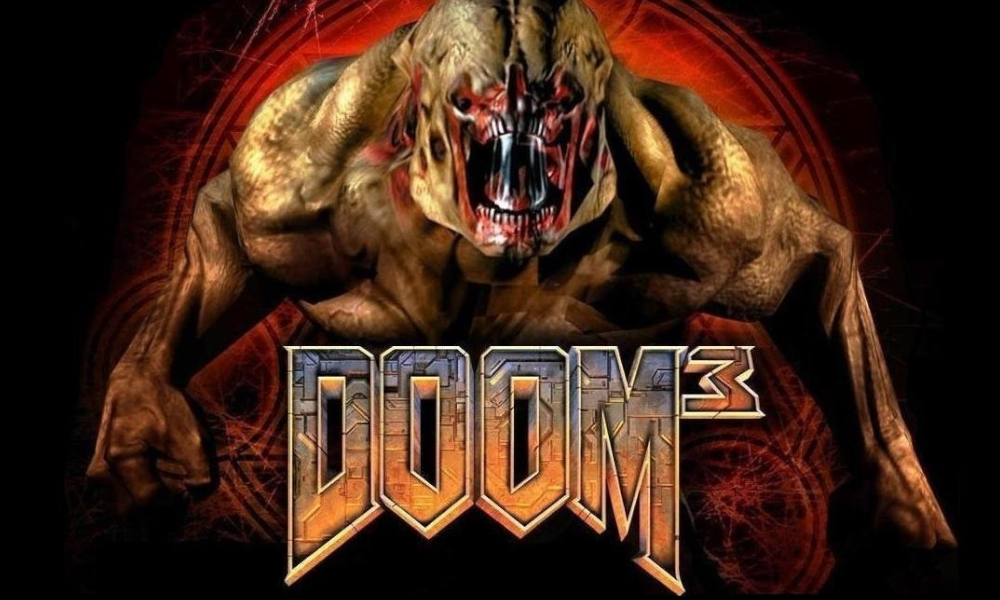 Doom 3 para PC - 2004 (Jogos Doom em Ordem de Data de Lançamento)