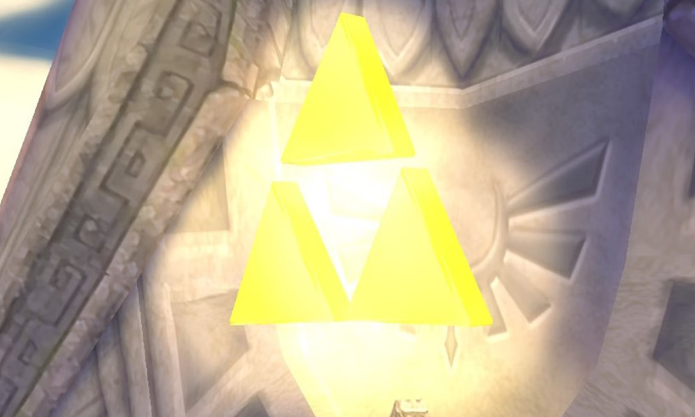 Legend Zelda Fatos e Curiosidades - 7 Desenvolvimento da Triforce