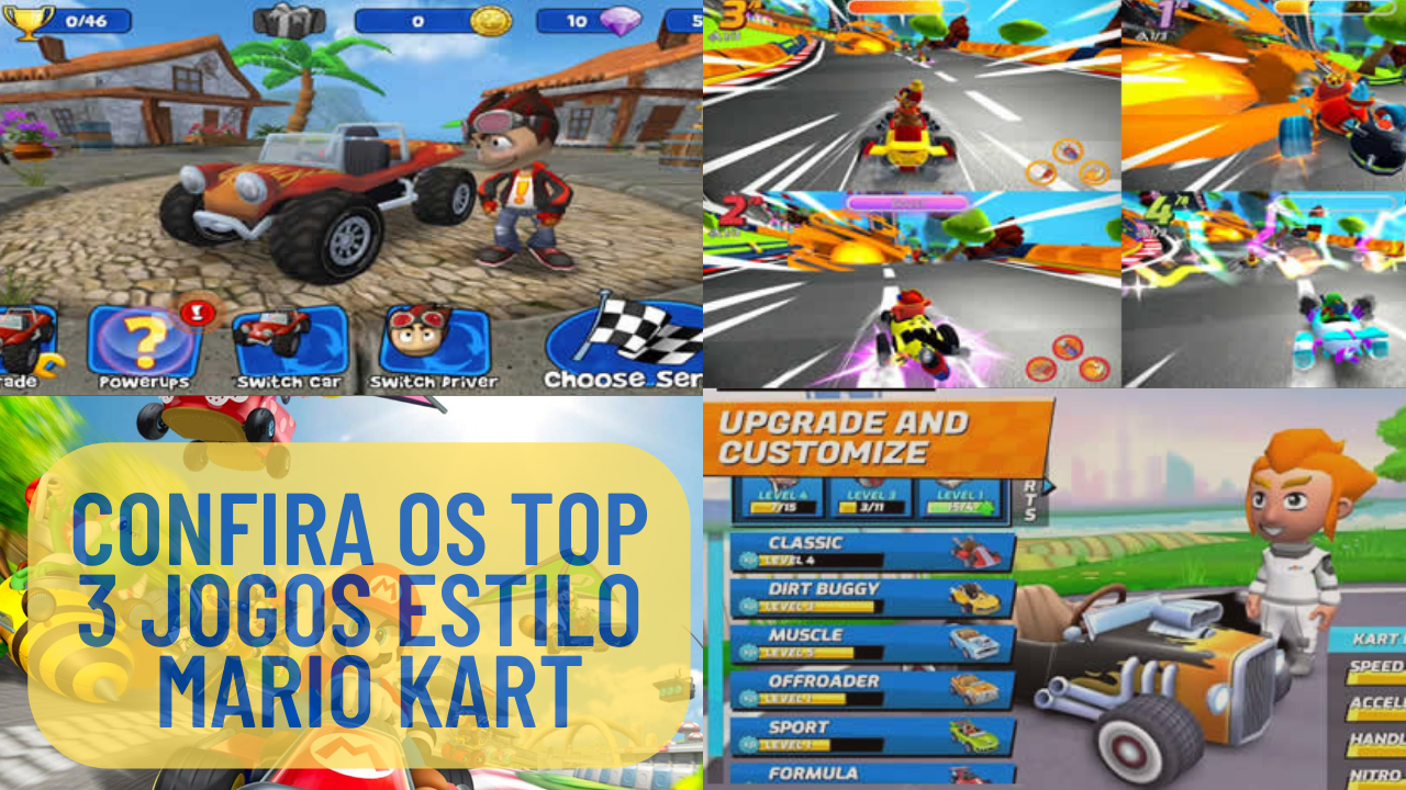 Jogos Estilo Mario Kart