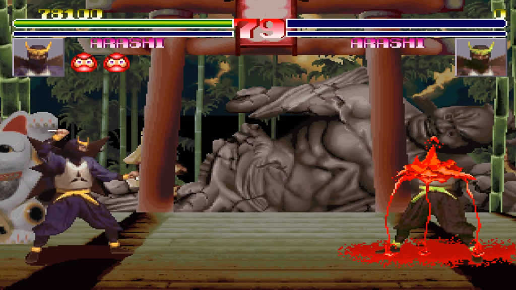 Blood Warrior (Arcade) fatalate