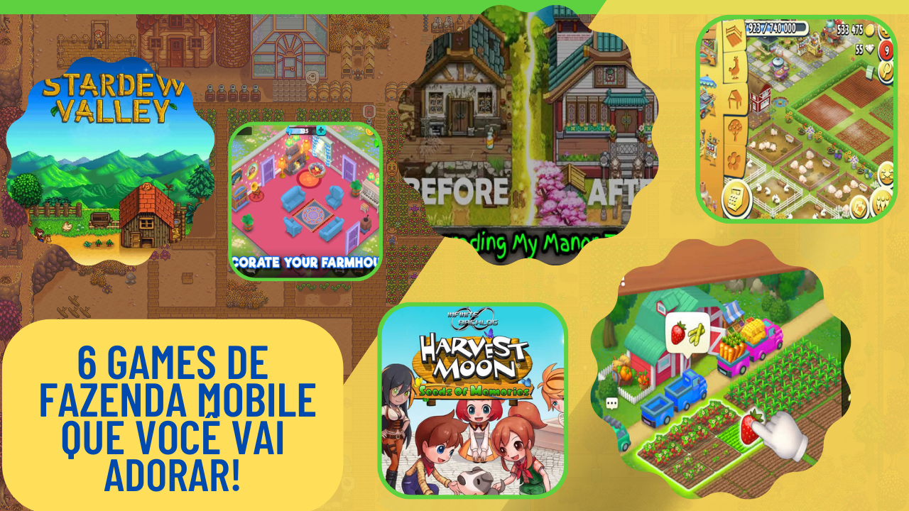 DropMobile - 5 Jogos de Fazendinha para as viúvas da Colheita Feliz -  Lista - Mobile Gamer