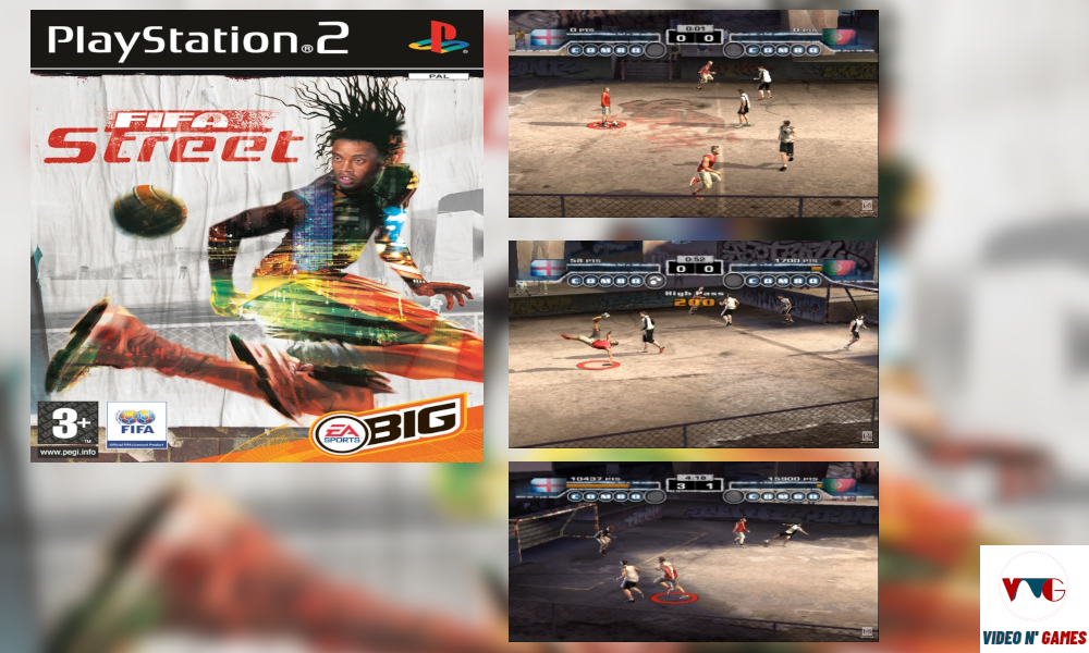 FIFA Street (2005, PS2) - 18 melhores jogos de futebol de todos os tempos