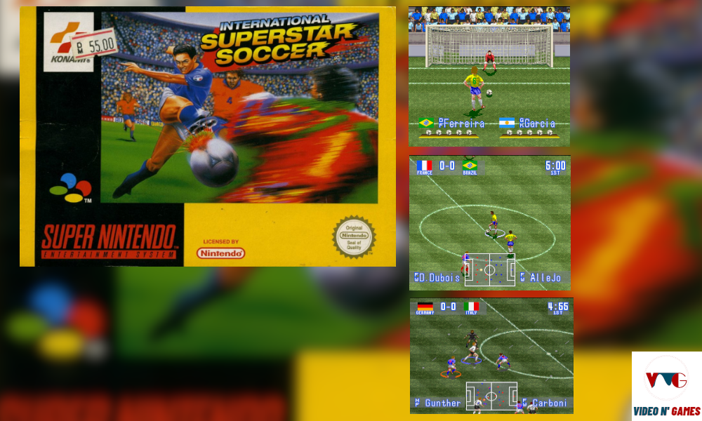 International Superstar Soccer (1994, SNES) - 18 melhores jogos de futebol de todos os tempos