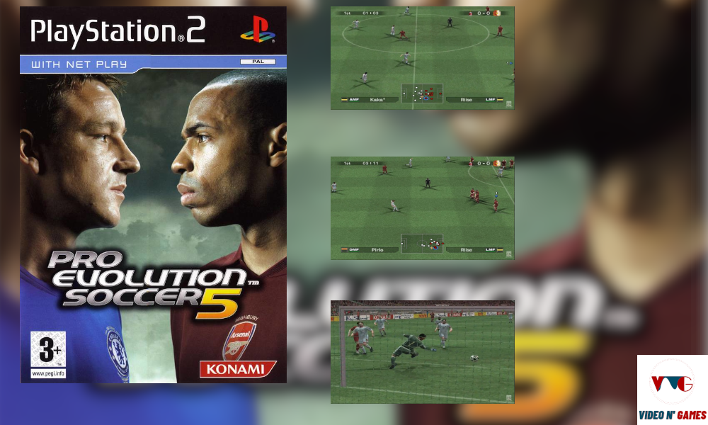 Pro Evolution Soccer 5 (2005, PS2) - 18 melhores jogos de futebol de todos os tempos