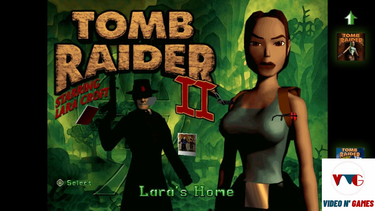 Tela Título Tomb Raider II Clássico - Nintendo Switch.jpg