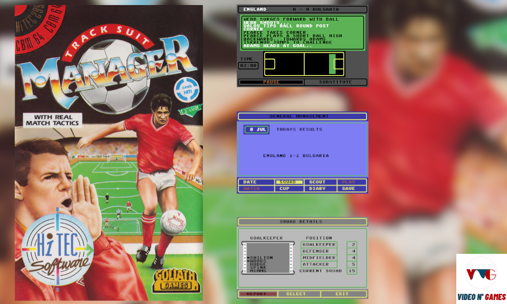 Tracksuit Manager 1988 C64