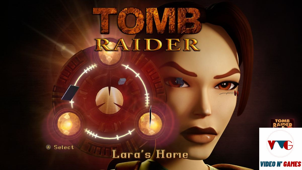 Tela título Tomb Raider Remasterizado - Nintendo Switch