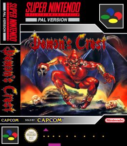 Demon's Crest Capa para SNES